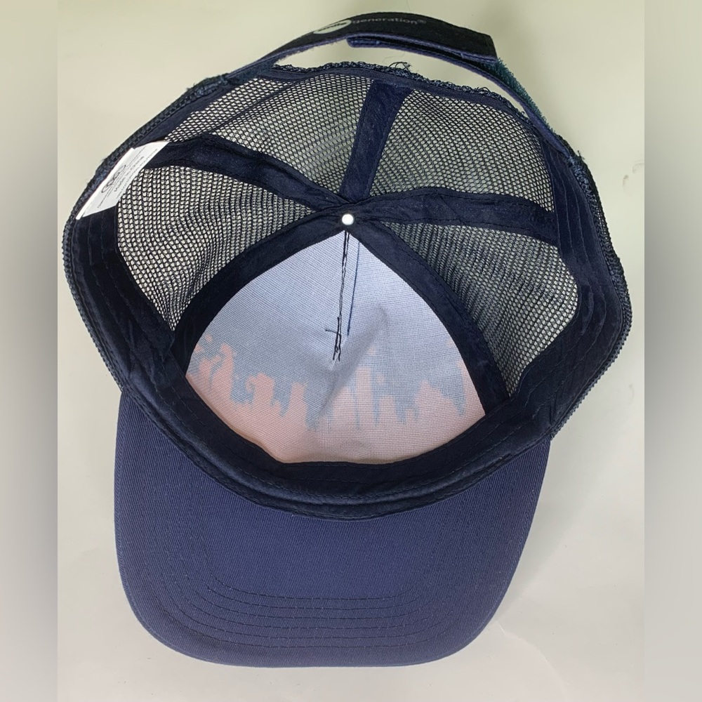 Houston Astros APC Smile Generation Adult OSFA Blue Orange MLB Mesh Trucker Cap - Picture 6 of 7